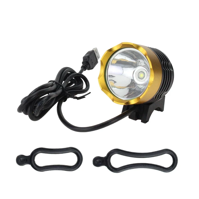 1200 Lumen Waterproof Usb 360 Degree Bike Led Front Light Bicycle Rechargeable Headlight