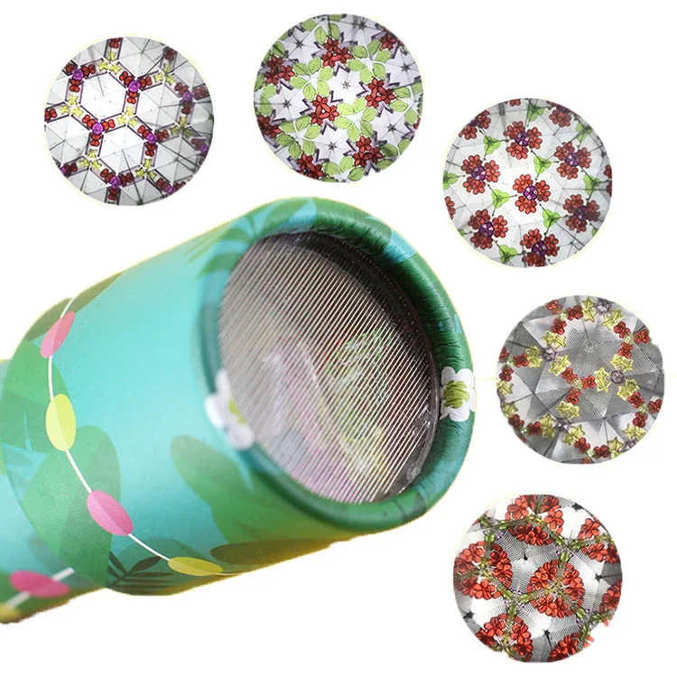 Образовательный развлекательный магический калейдоскоп на заказ для детей, рождественский подарок, уличная игрушка, калейдоскоп