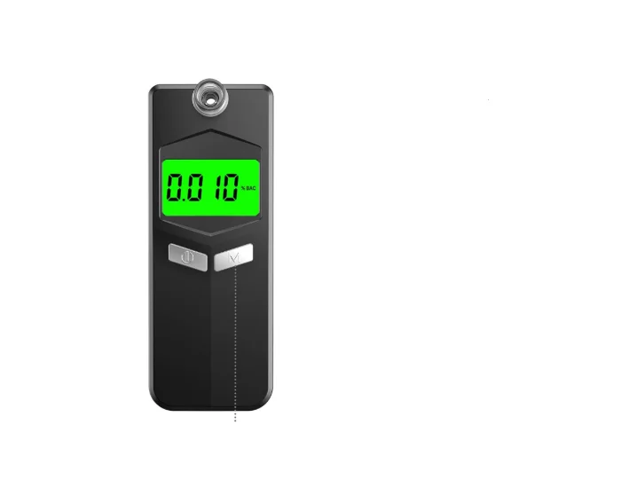 Portable Digital Alcohol Tester with Semiconductor Alcohol Sensor 32-Time Memory High-Precision Alcohol Breathalyzer