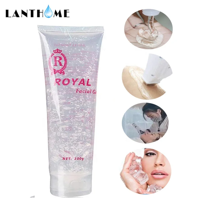 300ml Herbal Ultrasound Electrode Conductivity Gel Collagen Protein Conductive Gel for Facials Lifting Tighten Skin Rejuvenation