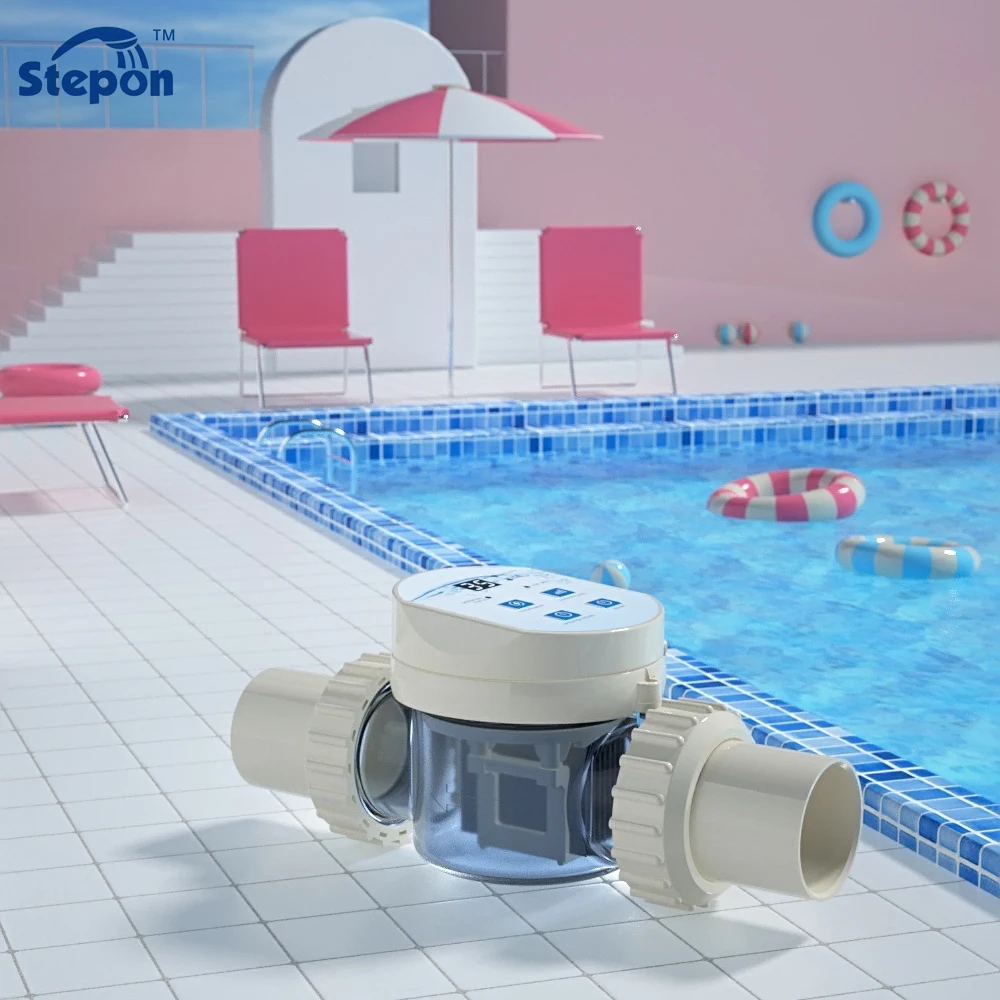 Stepon salt chlorine system machine salt chlorinated swimming pool electrolyser WiFi function swimming pool electrolyzer