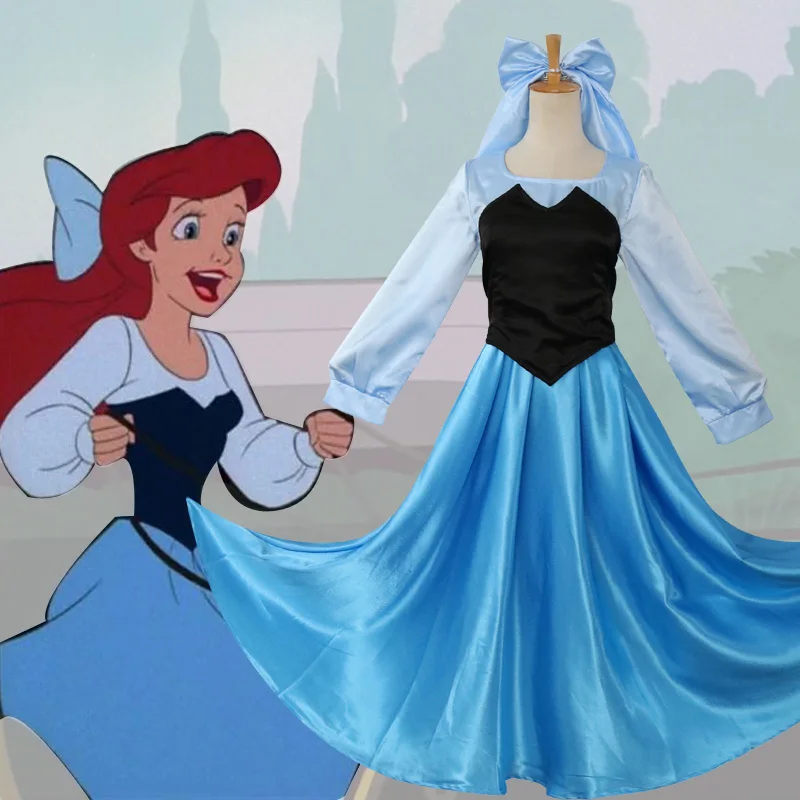
New Arrival Party Costume Dresses Party Dress up Little Mermaid Cosplay Halloween Birthday Ariel Girl TV & Movie Costumes 