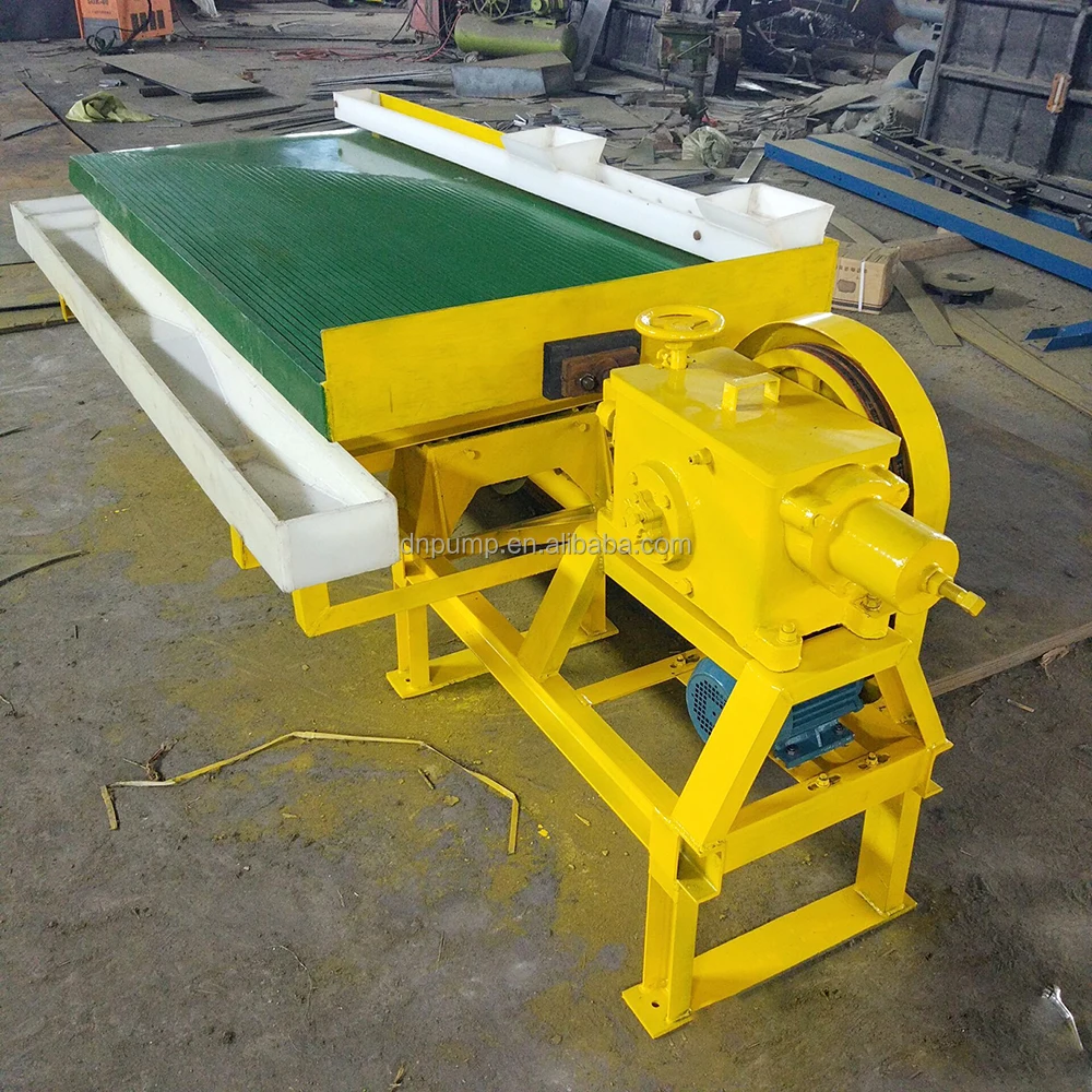 JXSC Placer Gold / Rock Gold Gold Concentration Shaking Table Machine