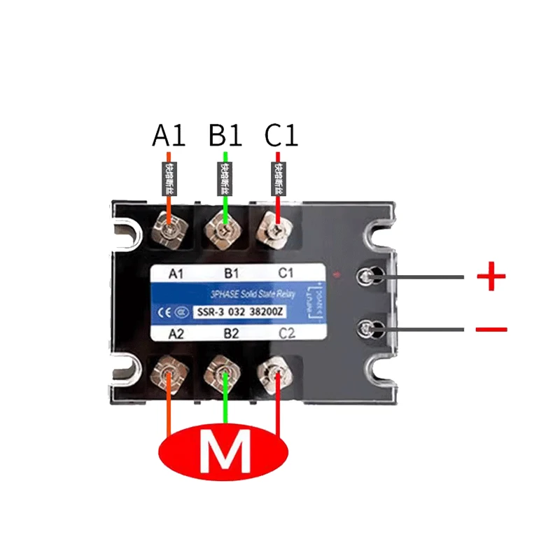 DC TO AC Three Phase Solid State Relay 25A