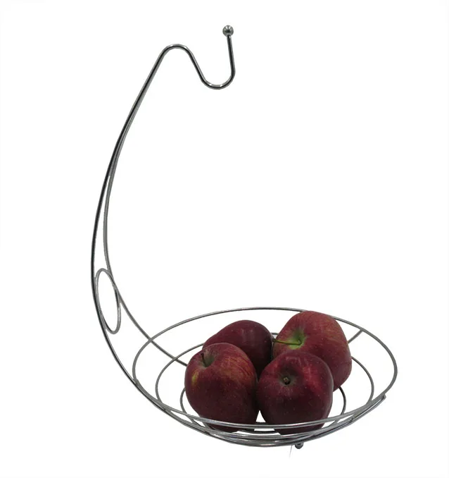 
kitchen fruit storage banana basket wire banana hanger 