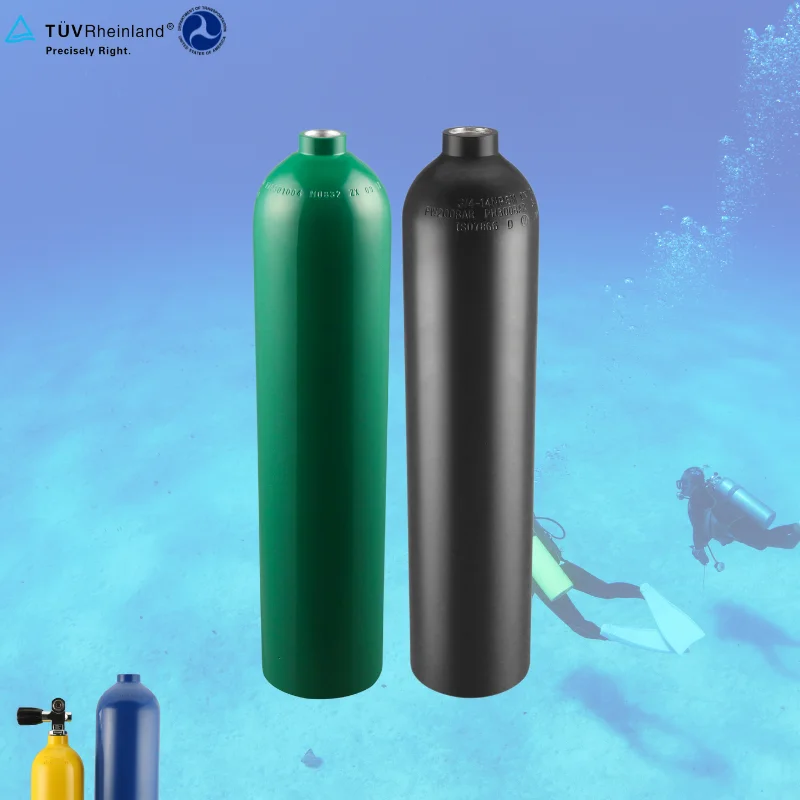 ZX TPED/DOT Compressed S80 S40 S53 S63 S06 S19 Air Dive Tank Gas bottle tank scuba oxygen cylinder diving equipment