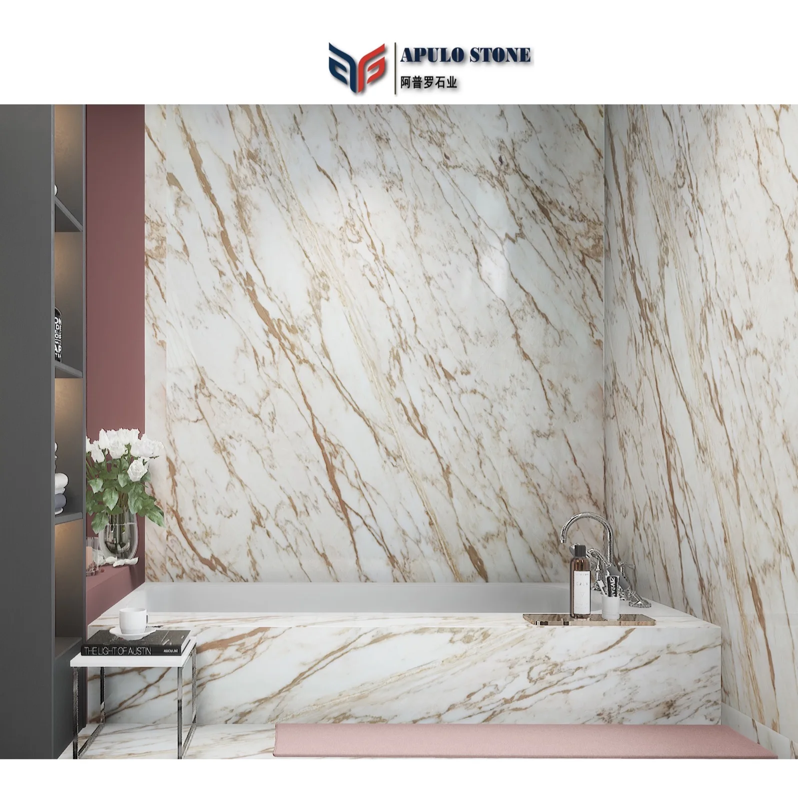 Hot sale White Calacatta Gold Marble Tile Price Stone Calacatta Gold Marble Slab New Calacatta Slabs