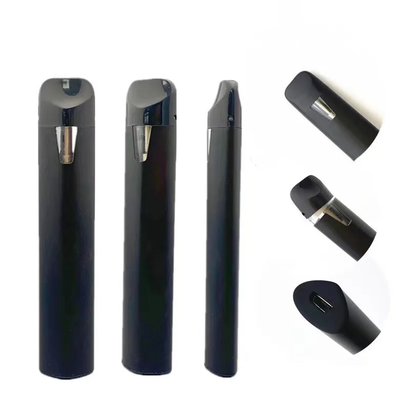 Top selling e-cigar 1ML empty vape pen with charging port rechargeable electronic cigarette