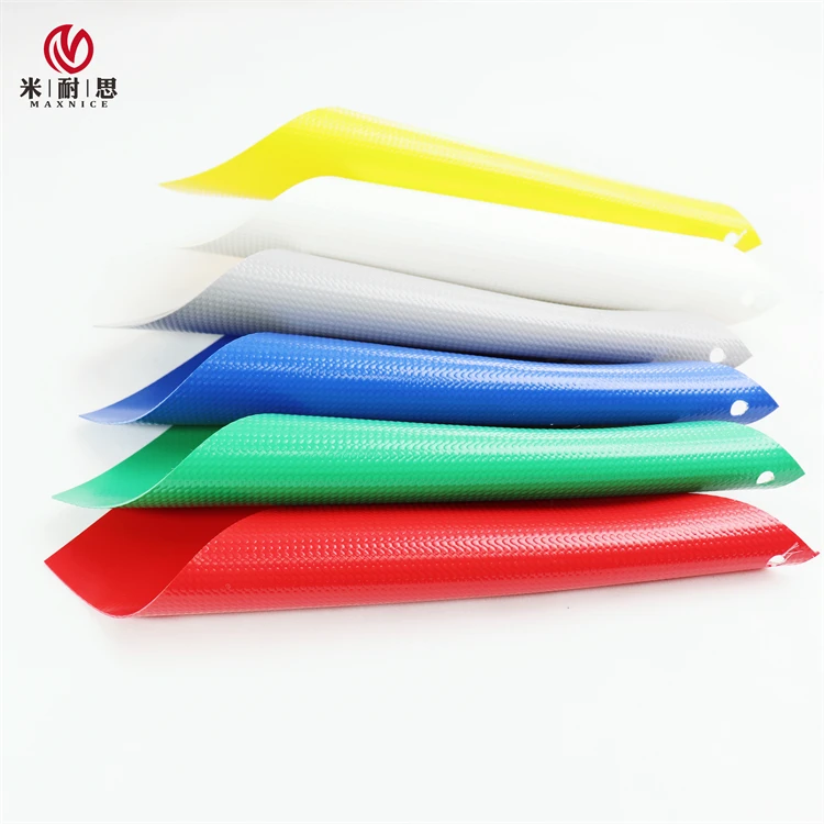 Fire Retardant PVC Coated Polyester Tarpaulin Fabric For Tensile Membrane Building Structures