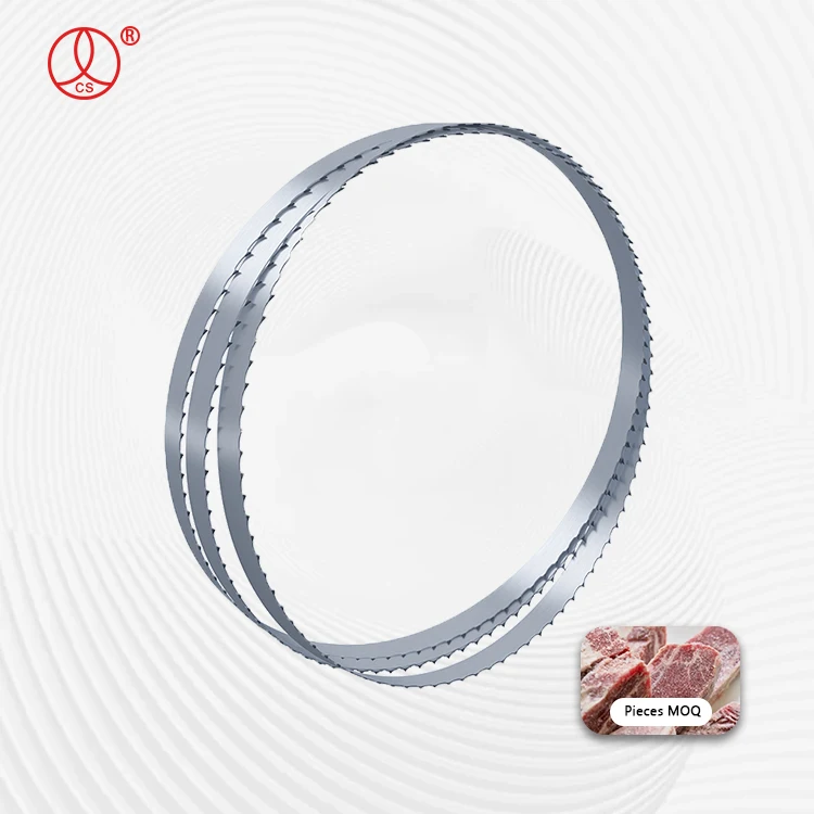 Frozen Meat And Bone Saw Blade Fast Cutting Durable Band Saw Blade For Meat Bonediamond band saw blade
