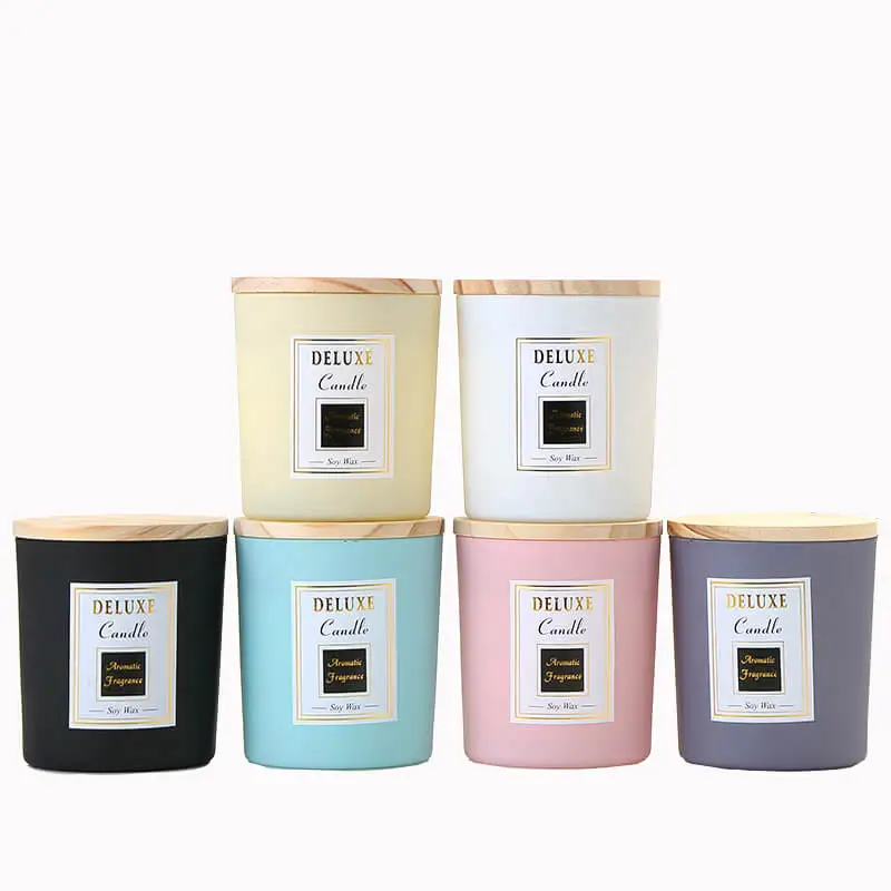 wholesale empty glass candle jars candle holder candle vessel