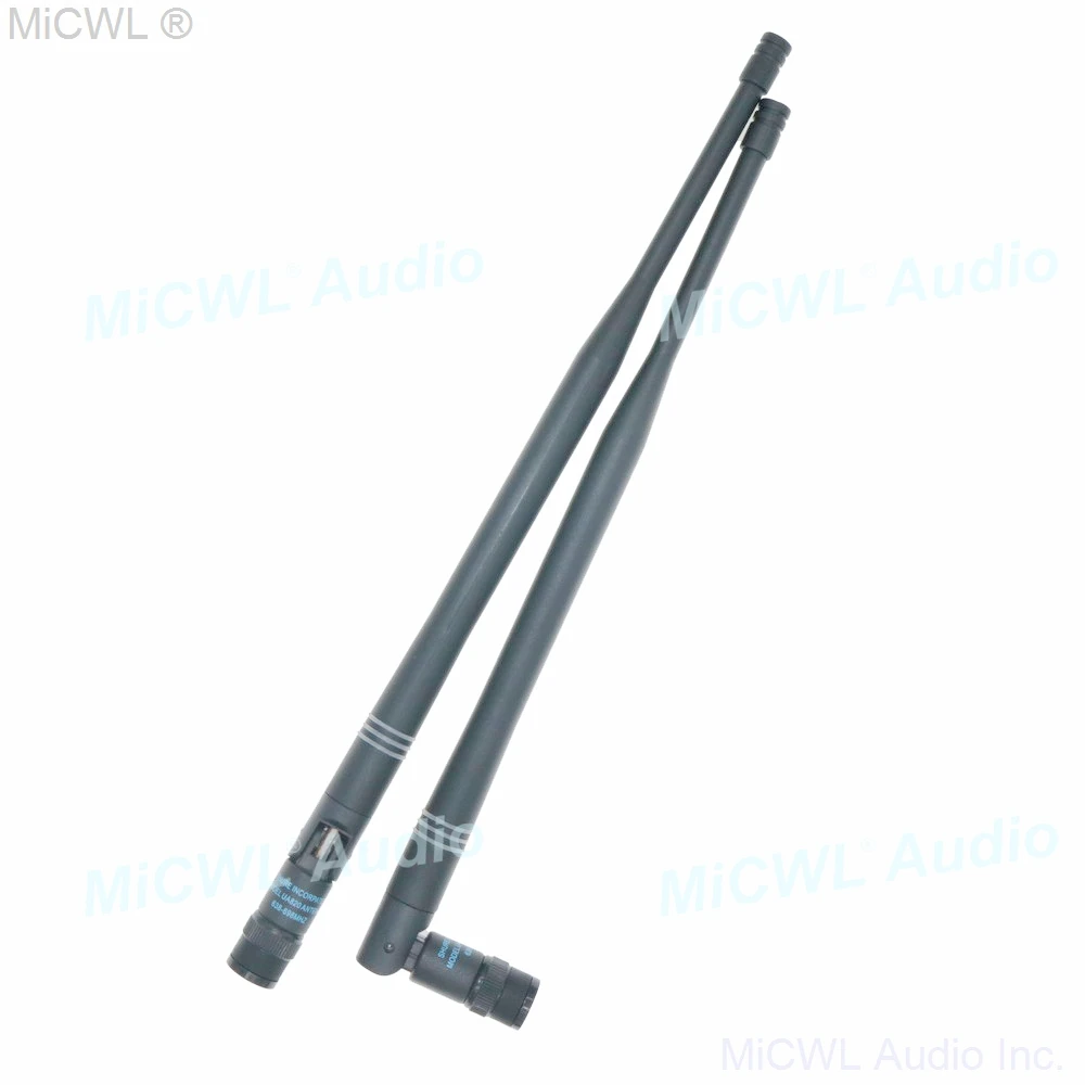 New Half Wave BNC 1/2 Bayonet Coaxial Cable Aerial Antenna For UA820 ULX UR4D UR Wireless Receiver 470-542MHz 638-698MHz 590-690