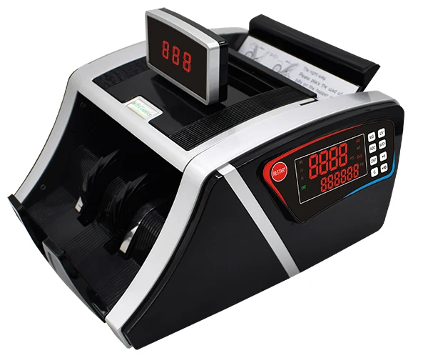 2 LED Display Multi Currency Money Counter Bill Counter Machine