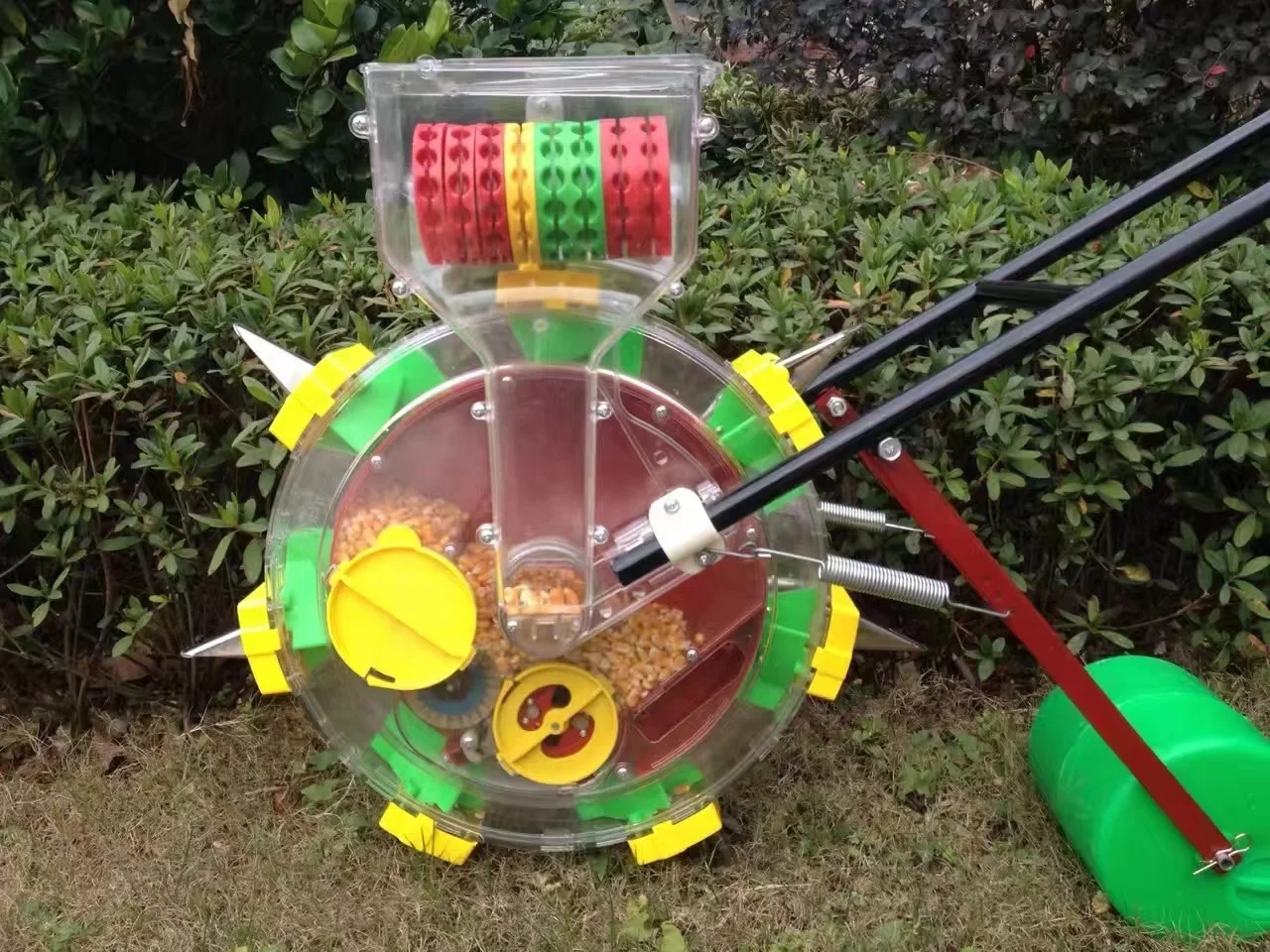 Agricultural Hand Pushed The Soybean Bean Coffee  Bean Automatic Seeder