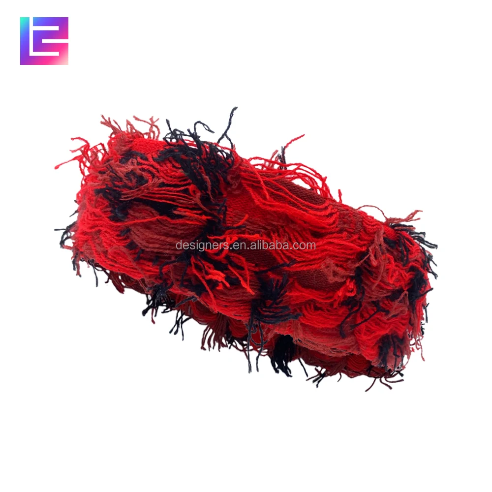 Wholesale crochet Stretchy sports elastic knitted hair bands sweatband yoga grassy distressed designer headbands