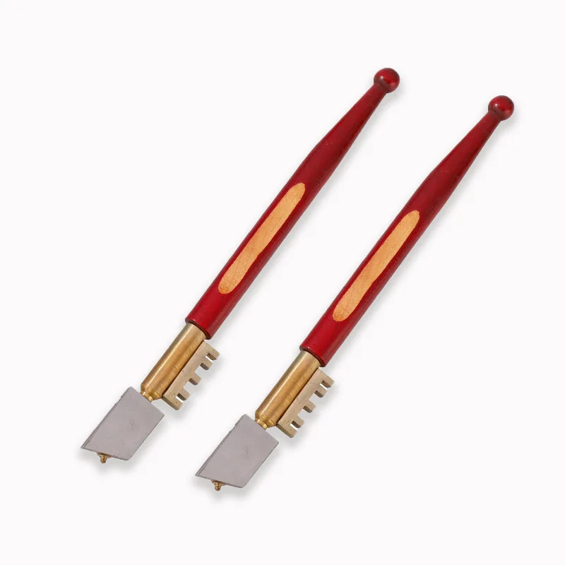 Professional Oil Feed Wooden Handle Diamond Glass Cutter Price of Glass Cutter