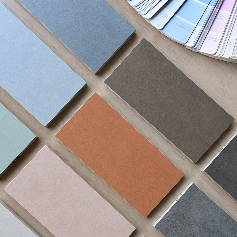 Porcelain Matte Rustic Cement Floor Tiles for Home Bathroom and Toilet Decoration Sample 100*200