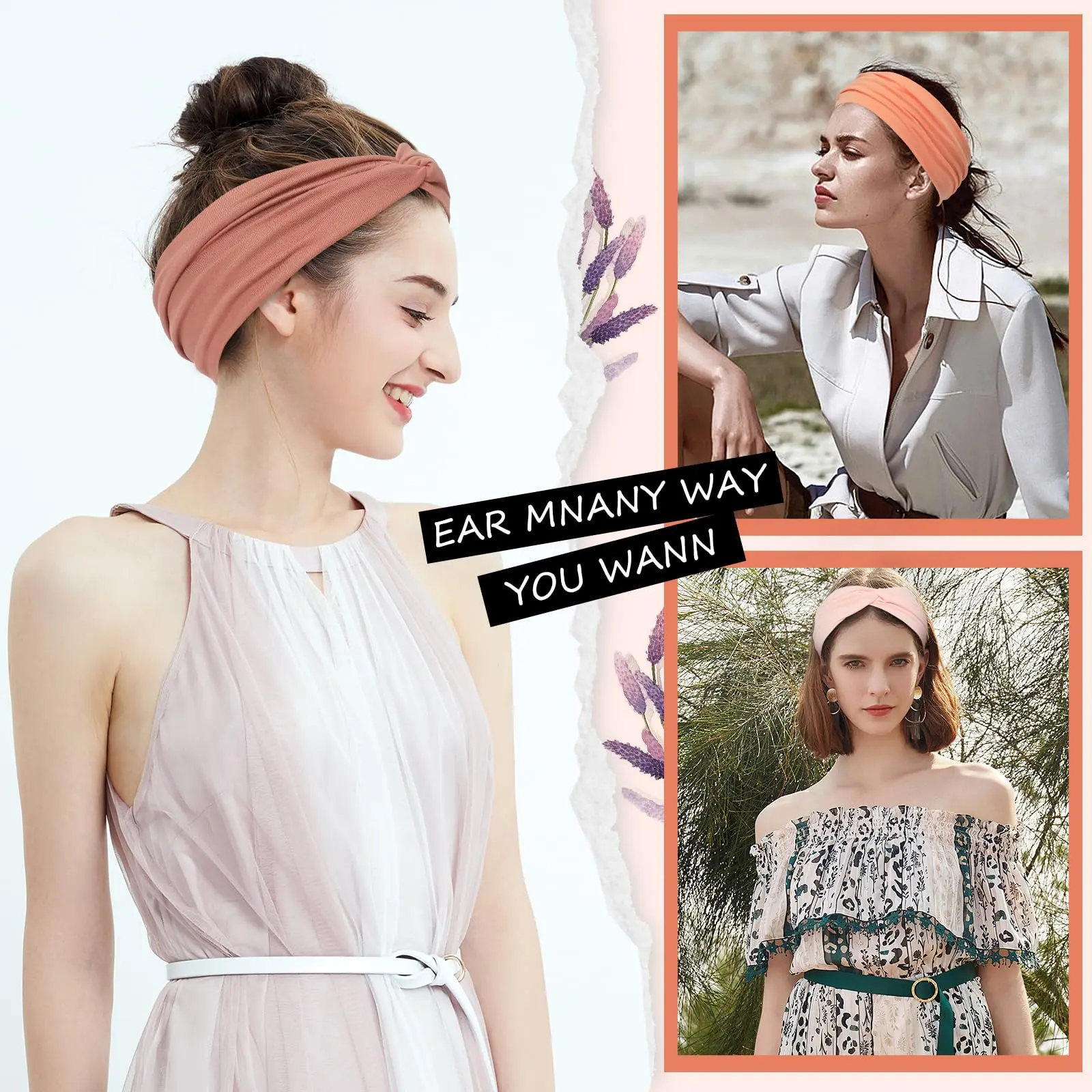 Hot Sale Fashion NonSlip Sports Deft Bun DIY Hair Accessories Women Rhinestone Magic Headbands