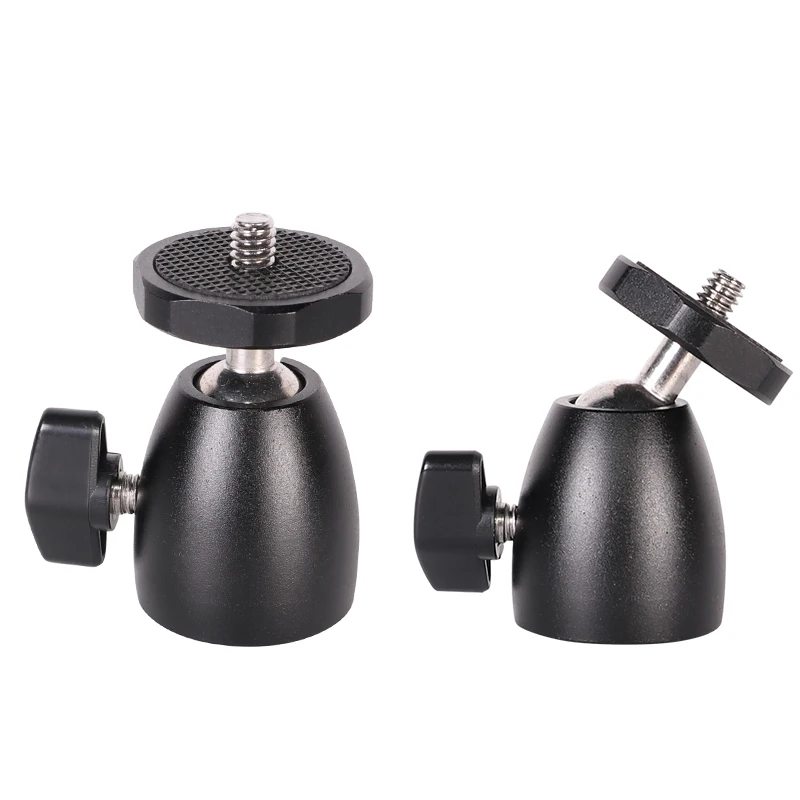 Slamoe X015 2022 New Black Aluminum Alloy Adapter Hexagonal disc Q39 Ball Head for Tripod