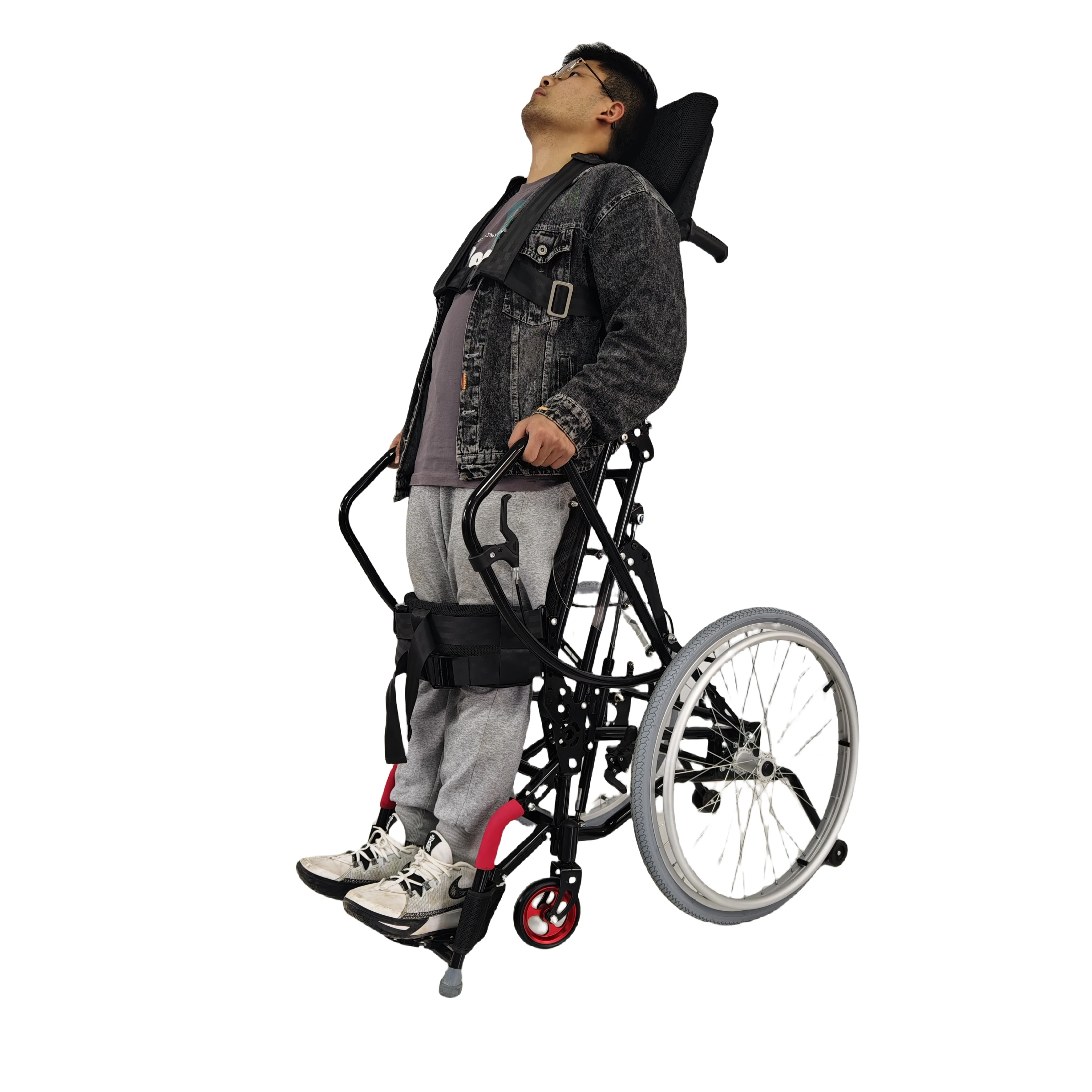 manual wheelchair  wheelchairs for the disabled  standing wheelchair lightweight sporty and manually standing hot sell