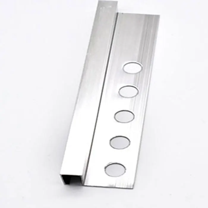 FoShan factory decorative Aluminum product tile edging trim Aluminum product steel tile strip for wall and floor