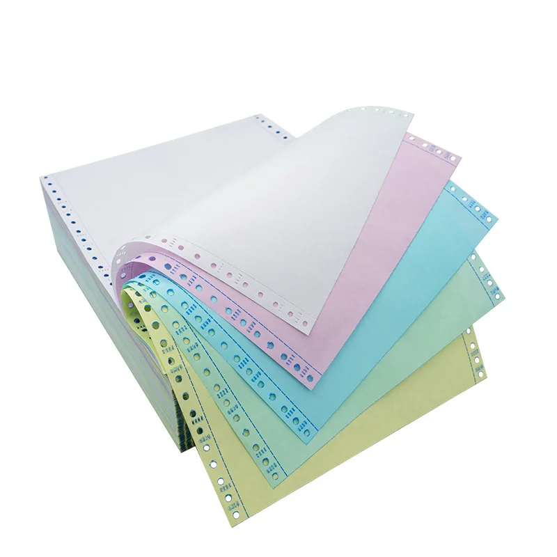 Factory Price 3ply professional ncr continuous printing carbonless paper in ream