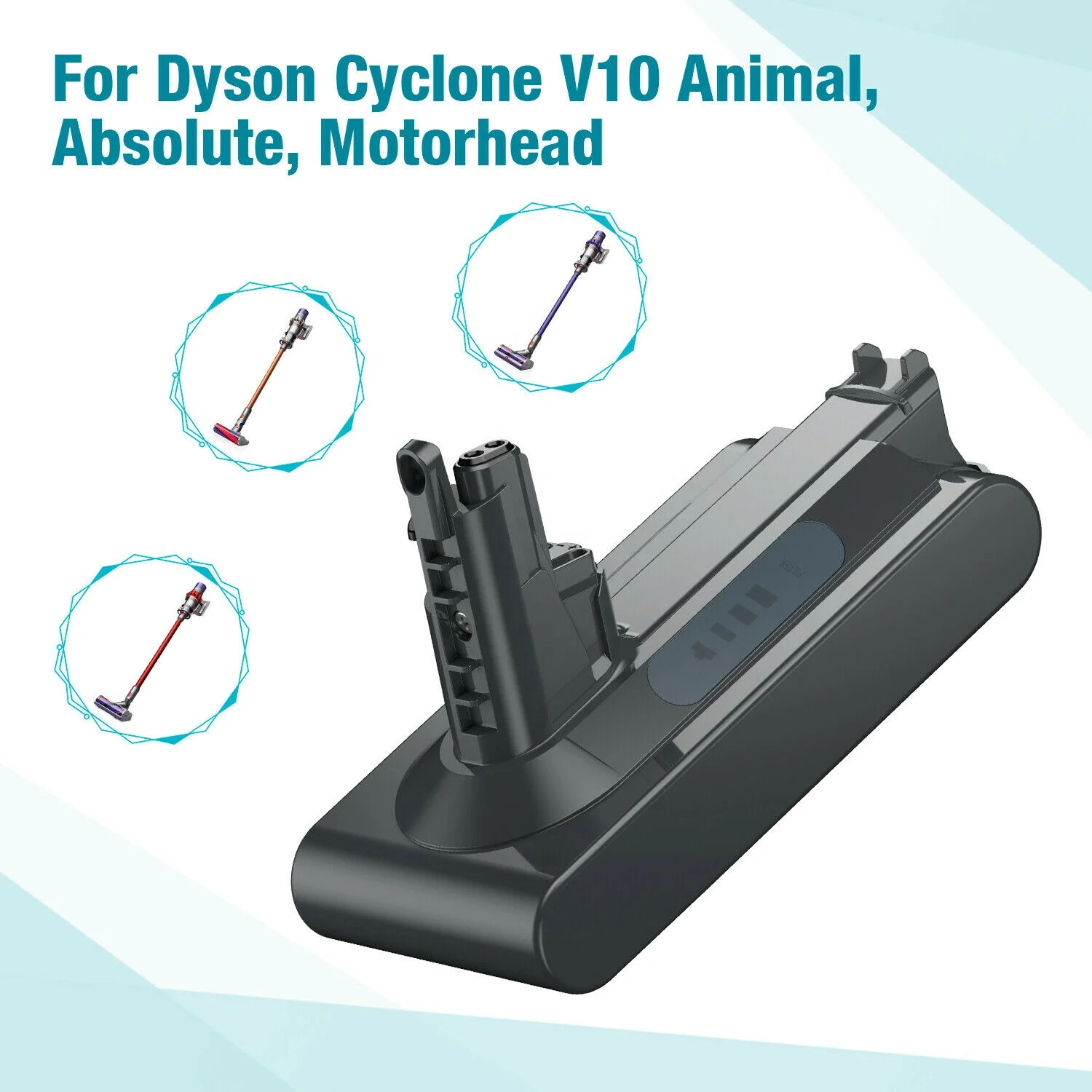 25.2V 3500mAh Replacement Li-ion Battery For V10 Absolute Animal Motorhead