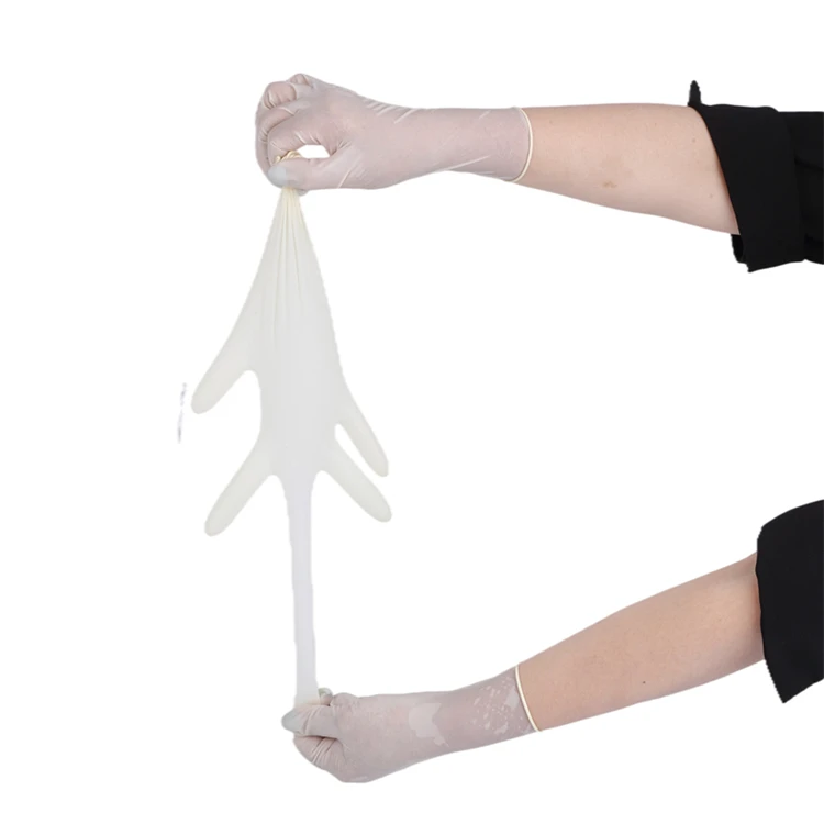 Sterile Long Surgical Latex Gynecologic Gloves Pink Gloves Latex Rubber Medical Glove Manufacturer Thailand Japanese