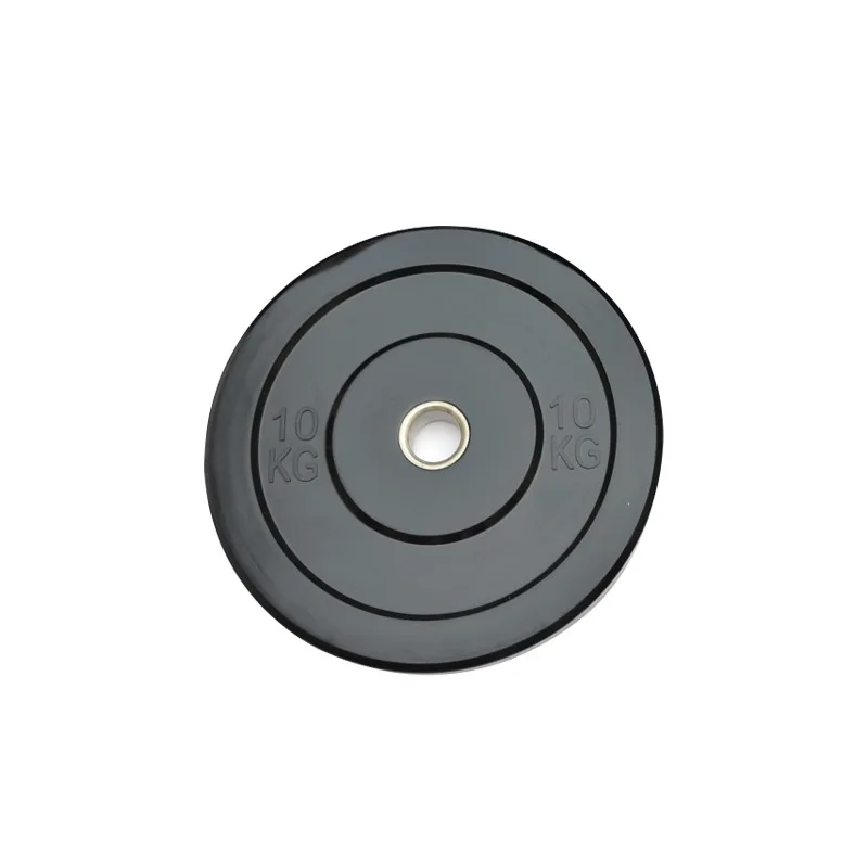 Fitness Equipment Various Sizes Adjustable Gym Rubber Bumper Weight Plate