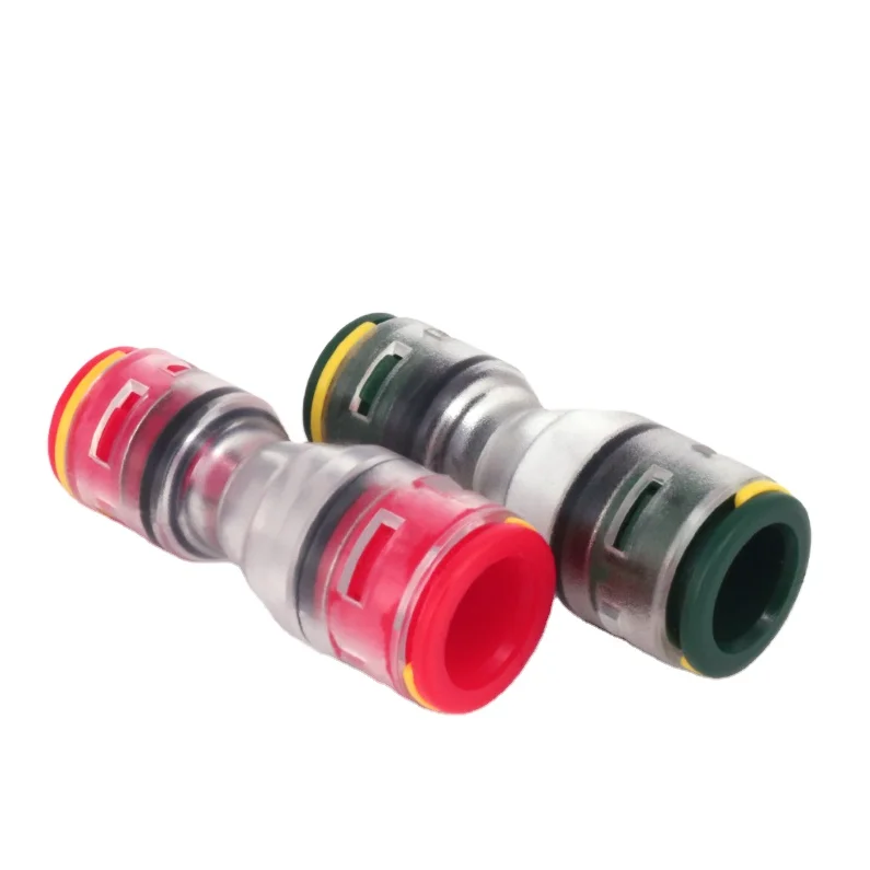 Push fit Female Reducer MicroDuct Connector (BRE5mm-to-3mm)  for direct install of  HDPE tube. Reduce the tube OD