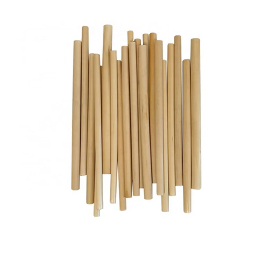 Biodegradable Drinking Straw Made of Edible Reed Disposable Straws