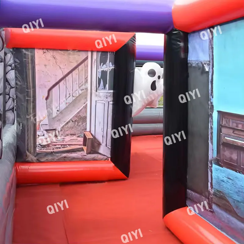 Inflatable Haunted House Popular Halloween inflatable maze High Quality Horror Maze Game For Sale