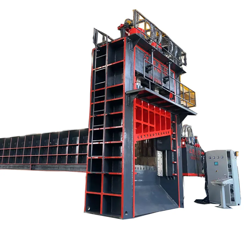 Heavy Metal Scrap Gantry Shear Iron Cutting Machines Hydraulic Guillotine Shear