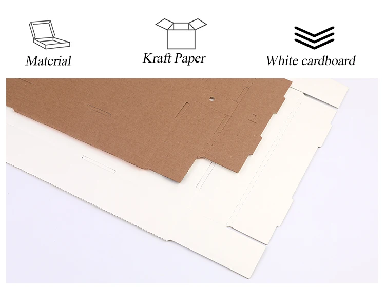 Cheap Pizza Box Chinese Factory Corrugated Pizza Packing Box Logo Print Pizza 40x40 Box