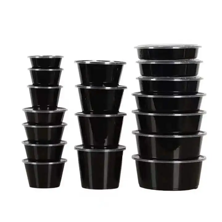 Y900ml 1000ml 1250ml Various sizes to go round containers food disposable Wholesale disposable food container with lid