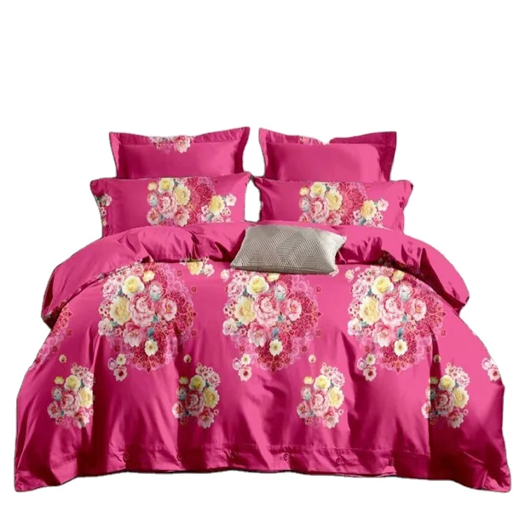 Hello Kitty printed cotton fabric for bed sheet