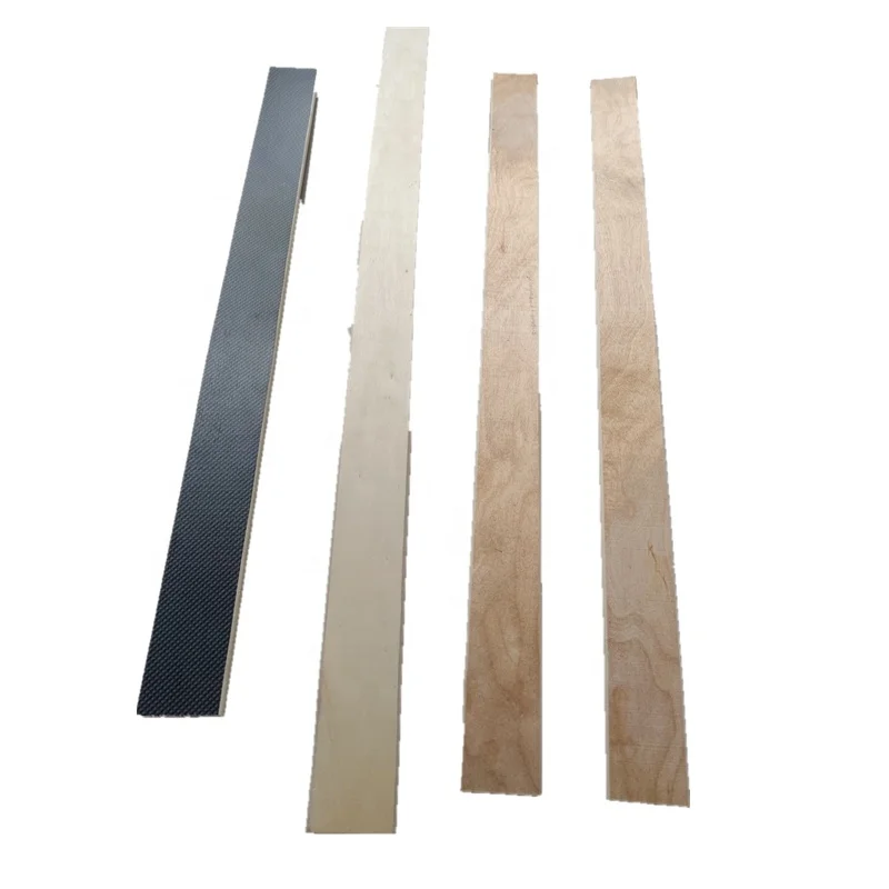 melamine paper coated flat sprung bed slats