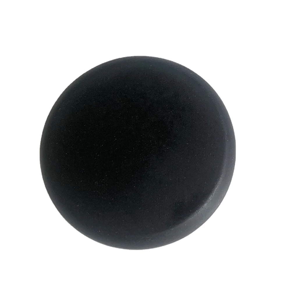 Black 8X8cm Hot Stone for Salon Spa and Home Use, Portable Heated Rock for Relief Muscle Leg Back and Firming Skin
