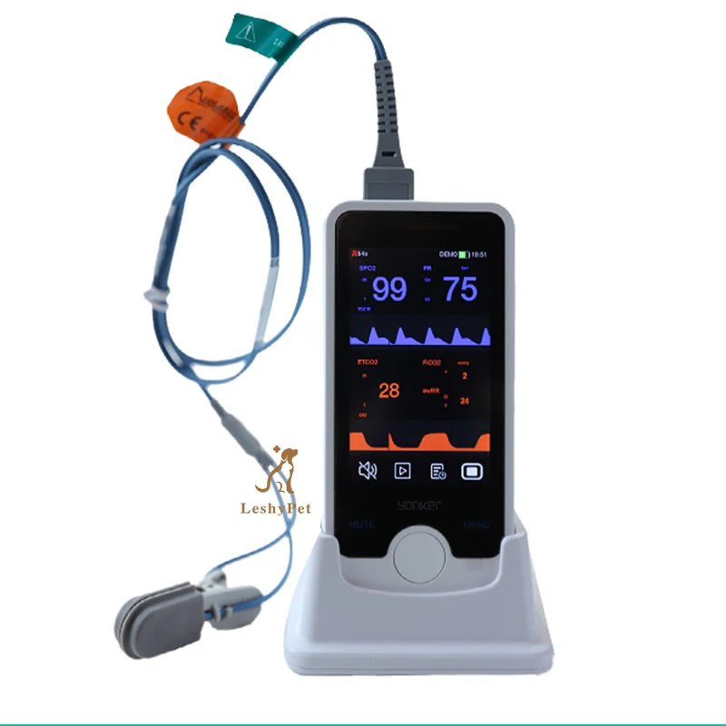 Медицинское оборудование Leshypet ветеринарный аппарат для пульсоксиметра дешевый прибор наблюдения за пациентами
