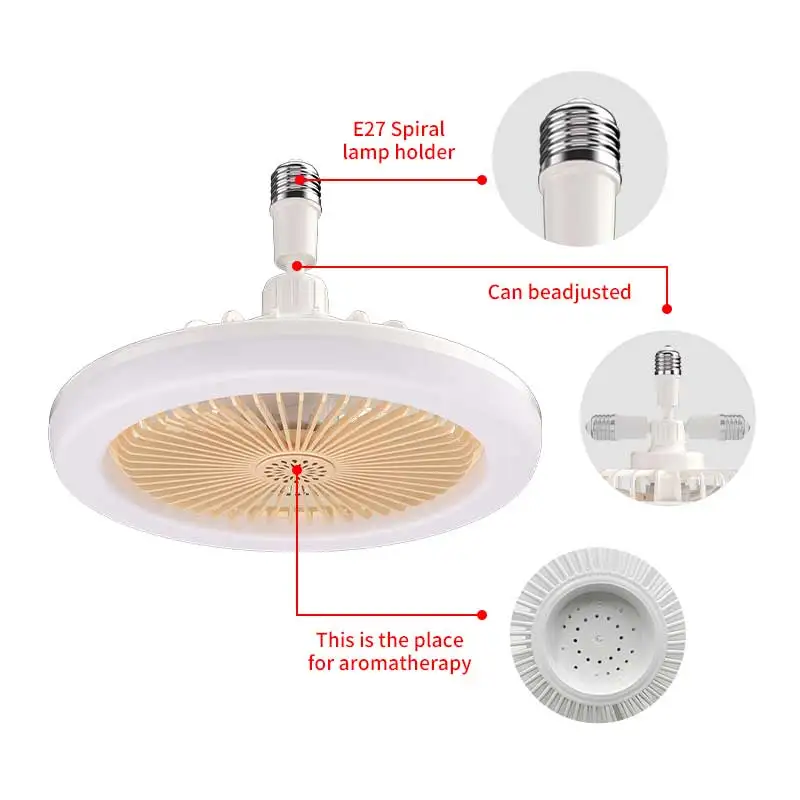 Factory Smart Lampara Ventilador De Techo Con Luz Ventilador De Techo Con Luz Y Control Remoto