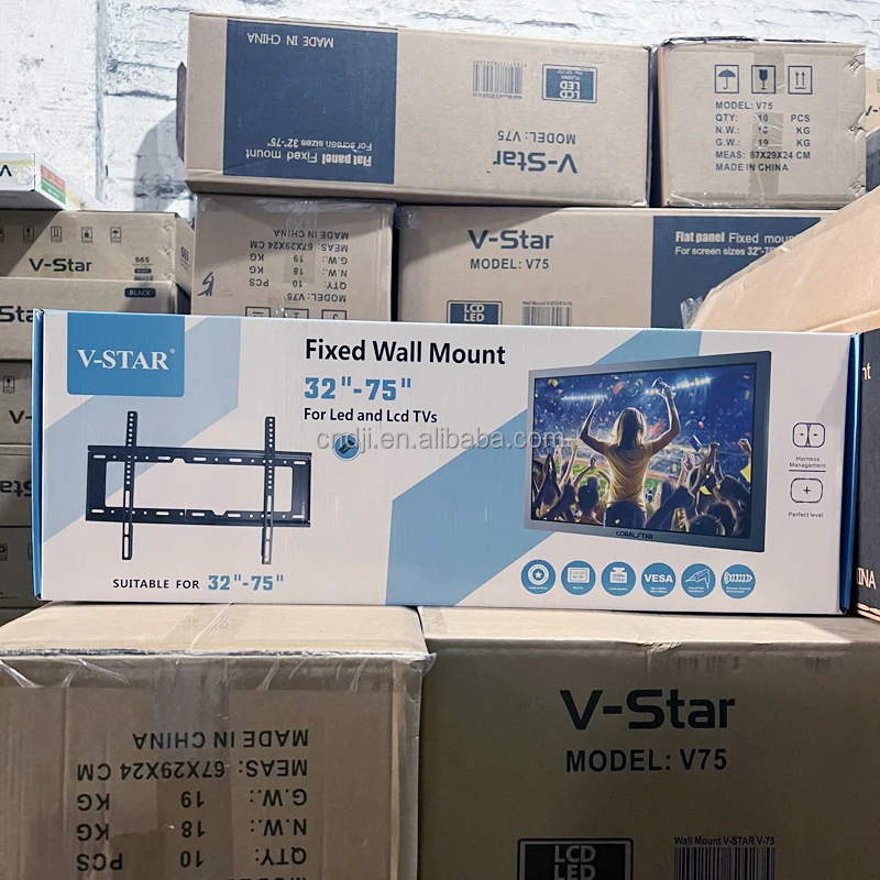 V-STAR Flat Panel Tv Wall Mount Bracket Holder for