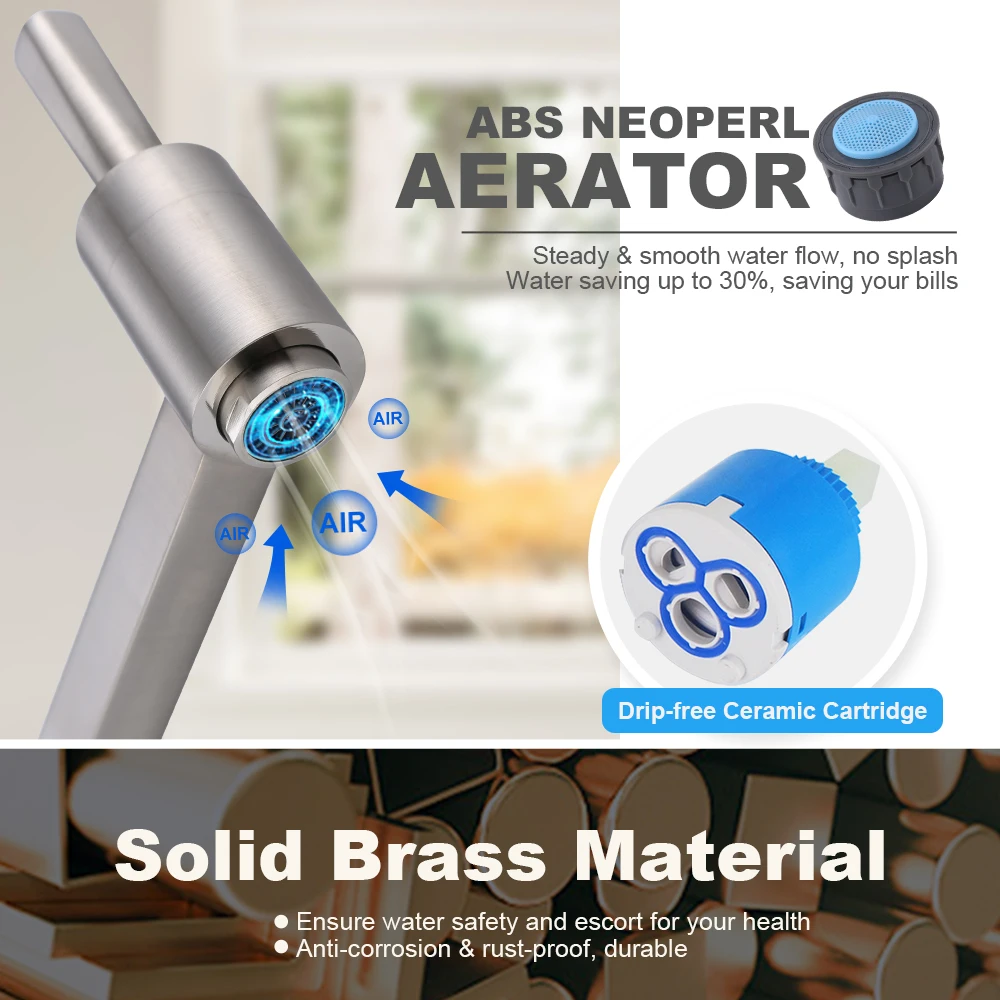 Commercial Wall Mount Stove Faucet, Brass Pot Filler Folding Faucet Over Stove Kitchen Mixer Tap