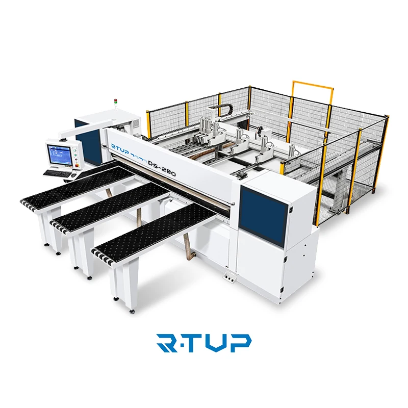 R-TUP Automatic Furniture Processing Cnc Beam Panel Saw Machine Computer CNC Beam Saw