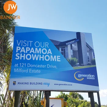 Fast Shipping Custom Printed Outdoor Advertising Vinyl Banner Large Size PVC Mesh Banner Custom Sports Event Vinyl Banner