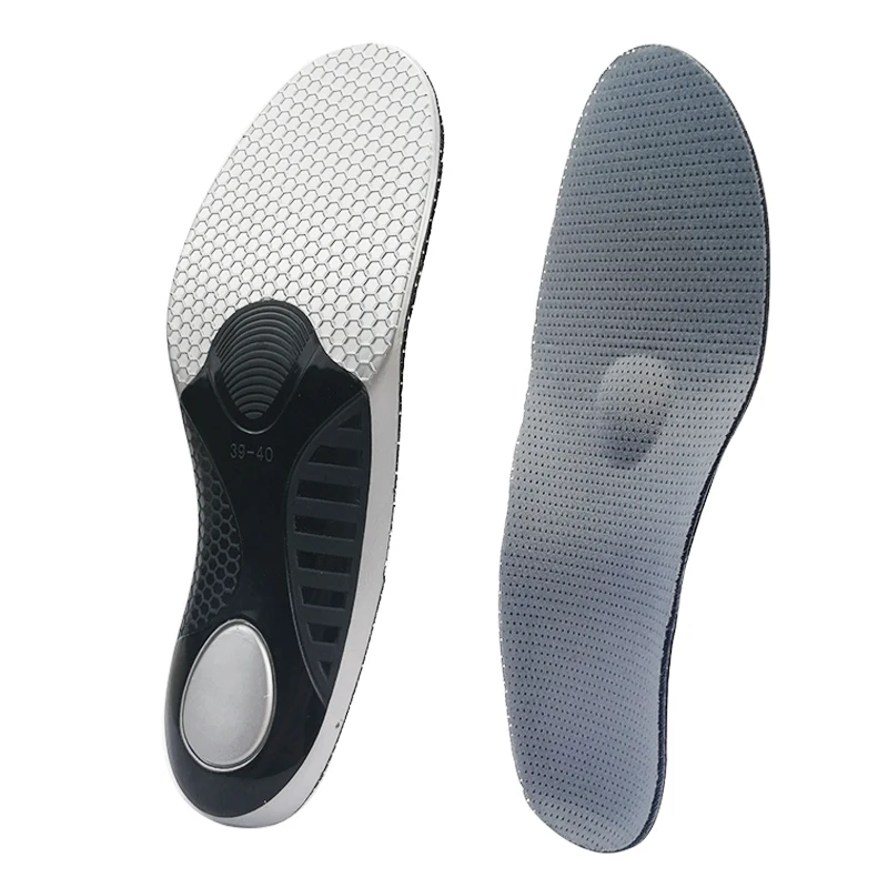 Wholesale Trending Products Comfort Massage Sports Inserts Poron Tpu Gel Fabric Materials Silicone Sport Insole
