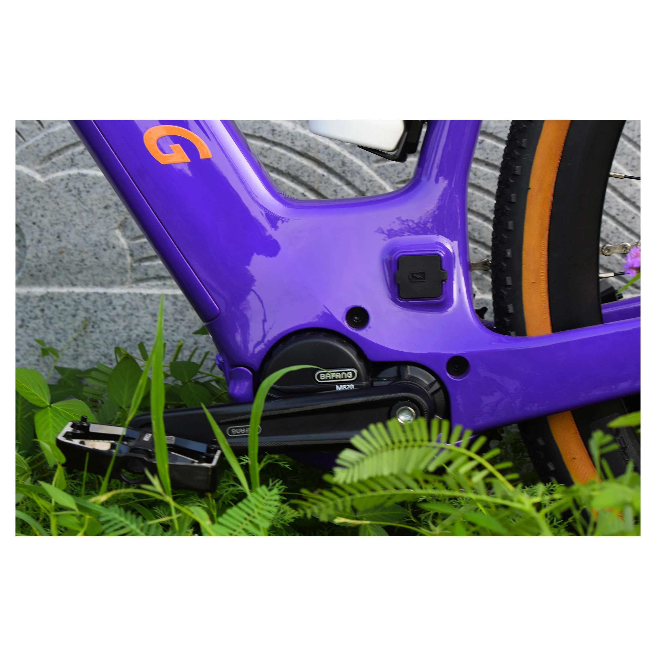 Hot selling ebike purple black color hydraulic disc brake braking system 36V electric road bicycle bike