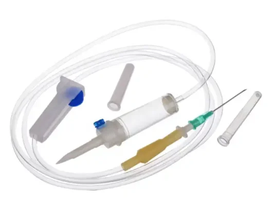 Jinagxi Hongda IV Infusion Set Factory Direct Sale Disposable HD CE EO PE Bag Intravenous Infusion Intravenous Fluids Clinic