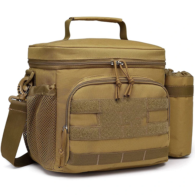 Large Capacity Portable Soft Cooler Tactism Lunch Box Tote Tactical 30 Cans Leak proof Insulated Tactical Lunch Bag