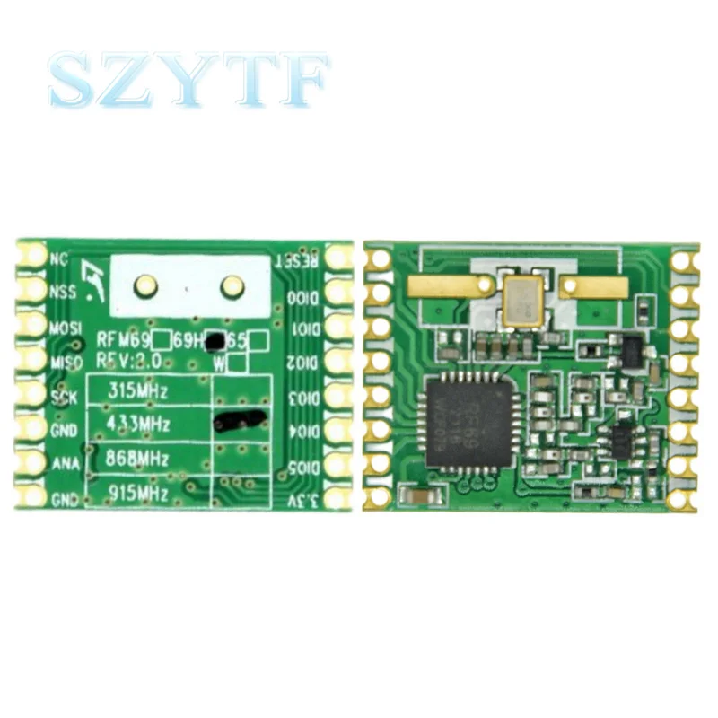 433MHZ/868MHZ/915MHZ 470M SRFM69H| RFM69|RFM69H | wireless transceiver modules 20dBm Frequency for Internet of Things
