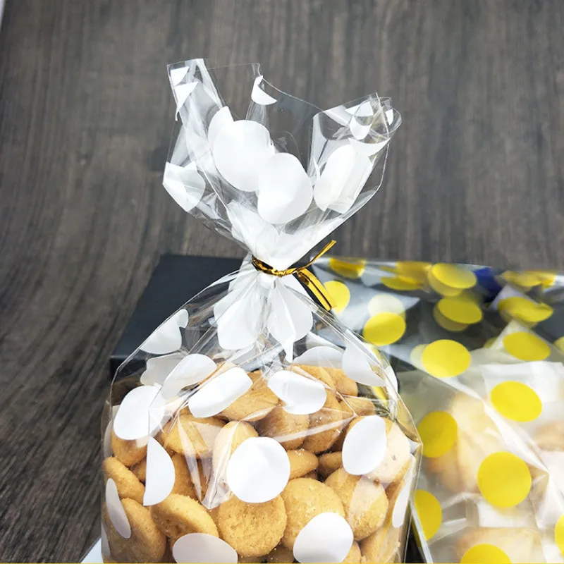 Custom Cookie Candy Bags Lollypop Bread Packing Plastic Bag